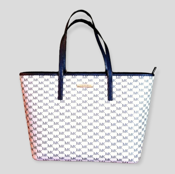 🔥NEW Michael Kors Emry Large Logo Tote Handbag NWT
